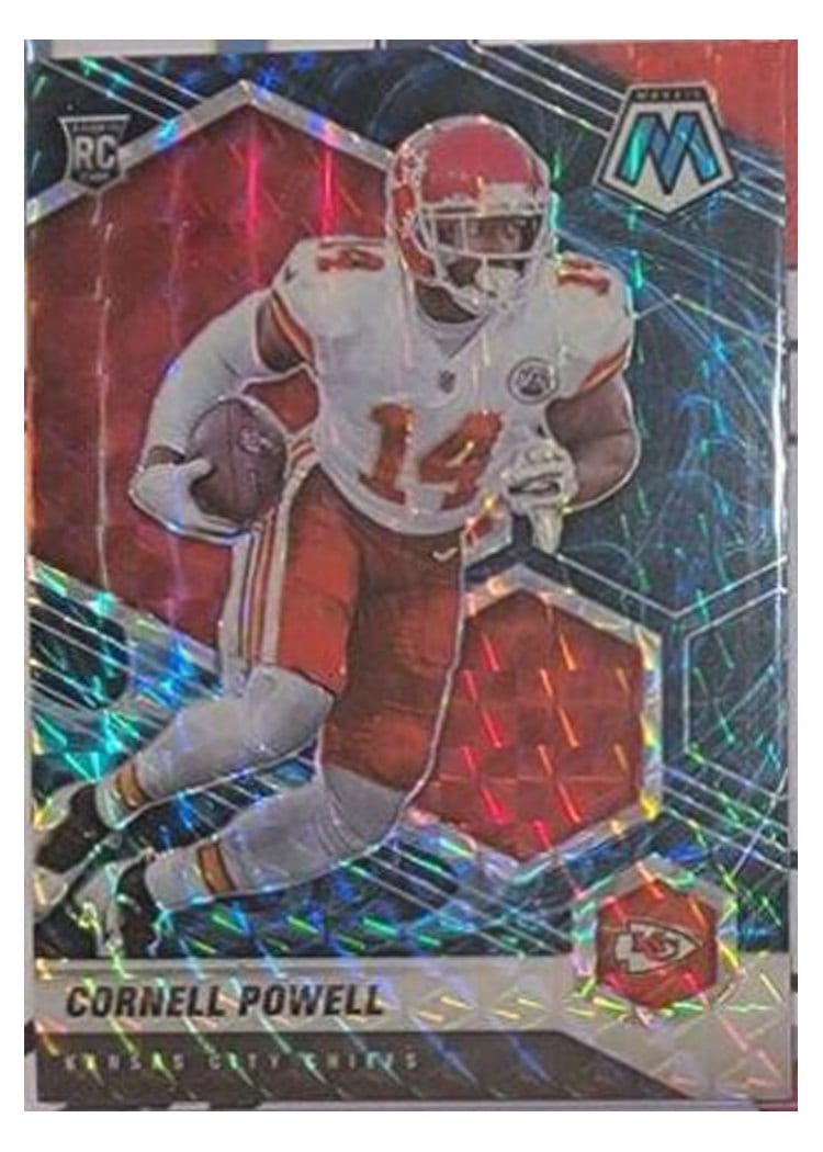 2021 Panini Mosaic Base Set Cornell Powell #340 card