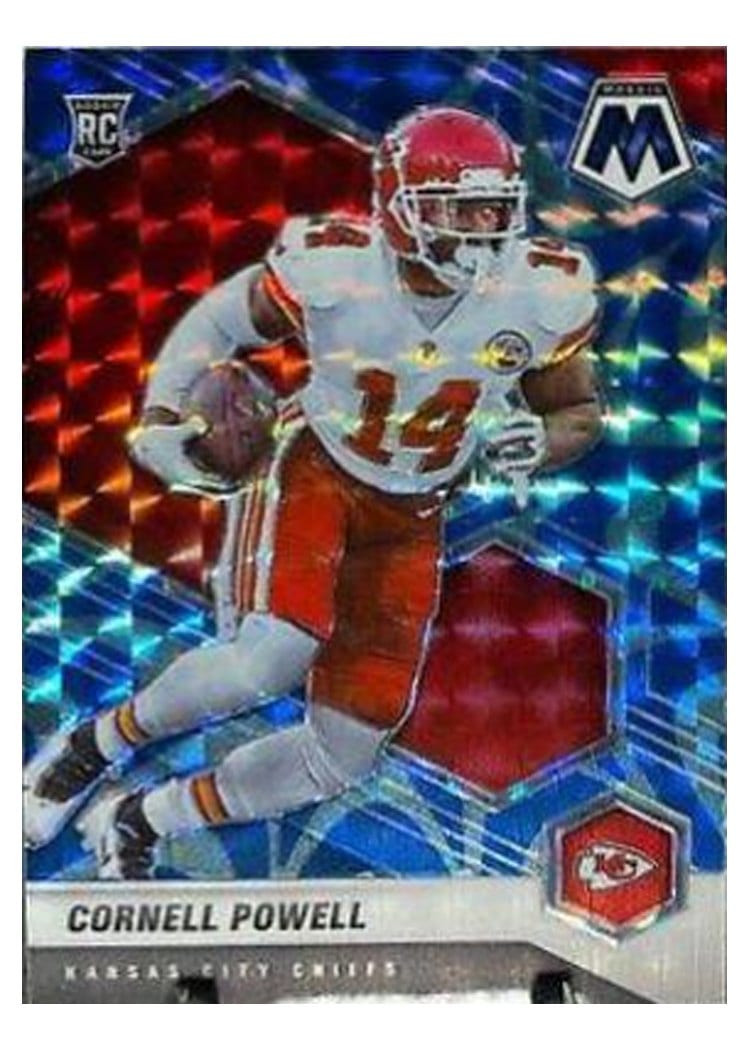 2021 Panini Mosaic Base Set Cornell Powell #340 card