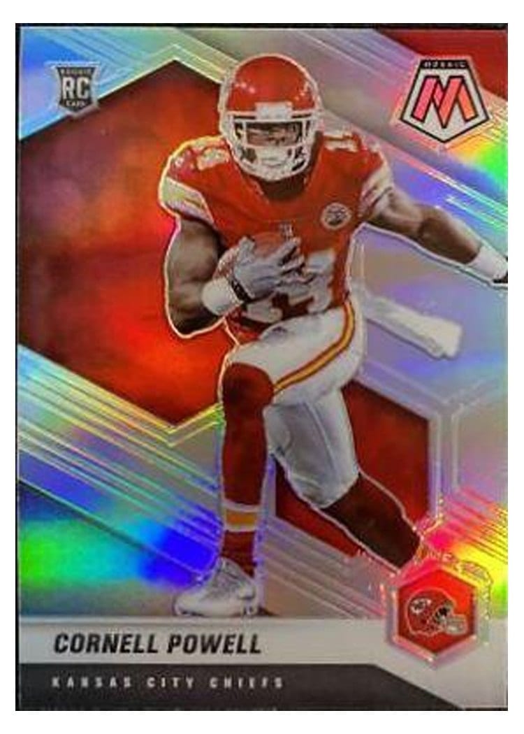 2021 Panini Mosaic Base Set Cornell Powell #340 card