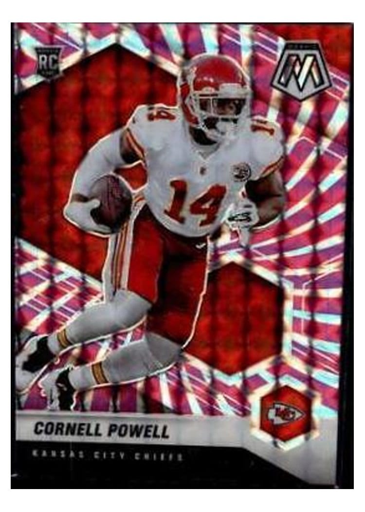 2021 Panini Mosaic Base Set Cornell Powell #340 card
