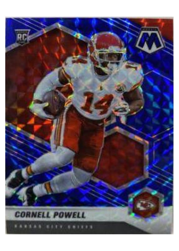 2021 Panini Mosaic Base Set Cornell Powell #340 card