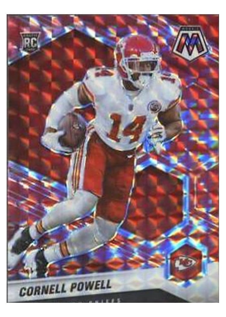 2021 Panini Mosaic Base Set Cornell Powell #340 card