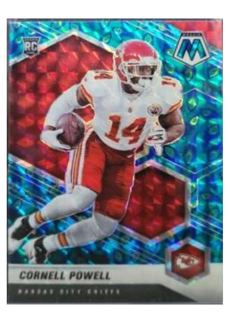 2021 Panini Mosaic Base Set Cornell Powell #340 card