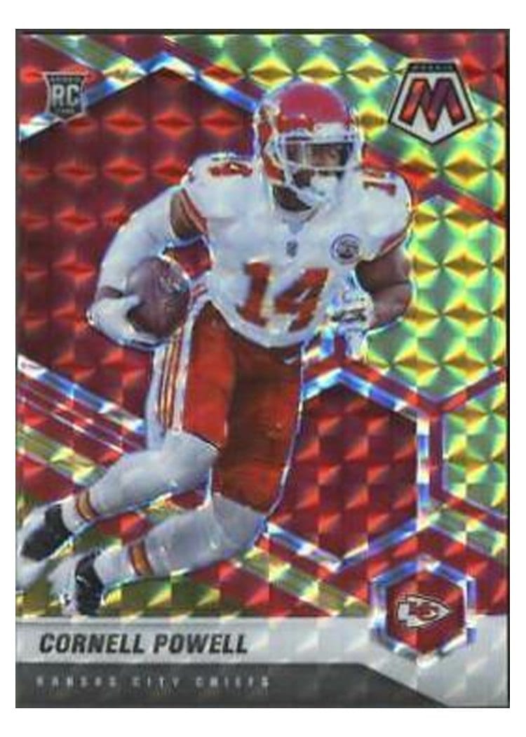 2021 Panini Mosaic Base Set Cornell Powell #340 card