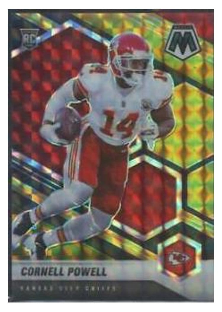 2021 Panini Mosaic Base Set Cornell Powell #340 card