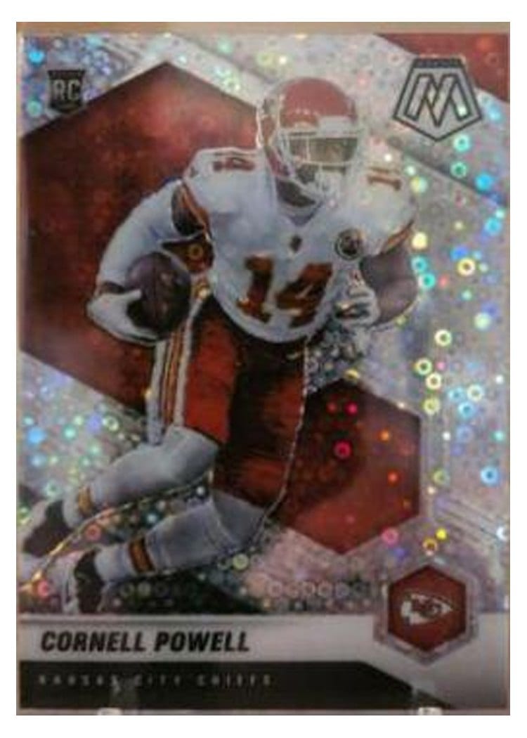 2021 Panini Mosaic Base Set Cornell Powell #340 card