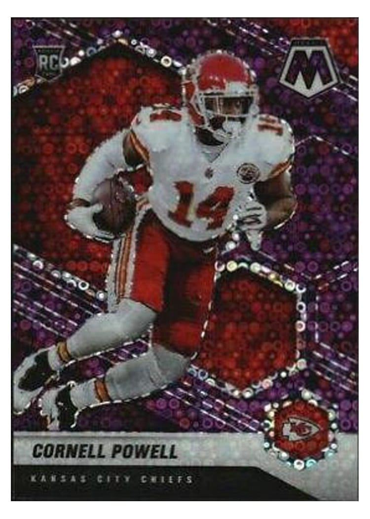 2021 Panini Mosaic Base Set Cornell Powell #340 card
