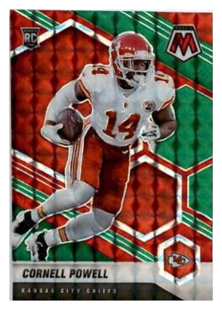 2021 Panini Mosaic Base Set Cornell Powell #340 card