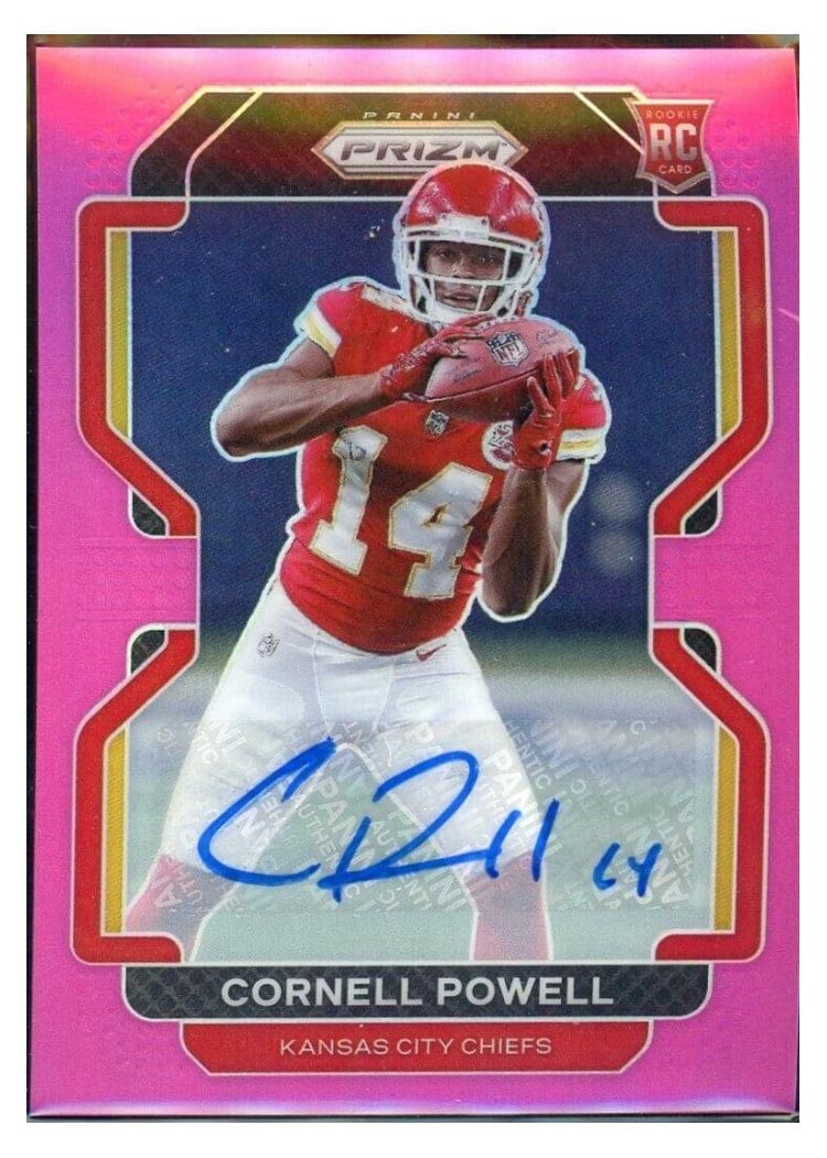 2021 Panini Prizm Base Set Cornell Powell #370 card
