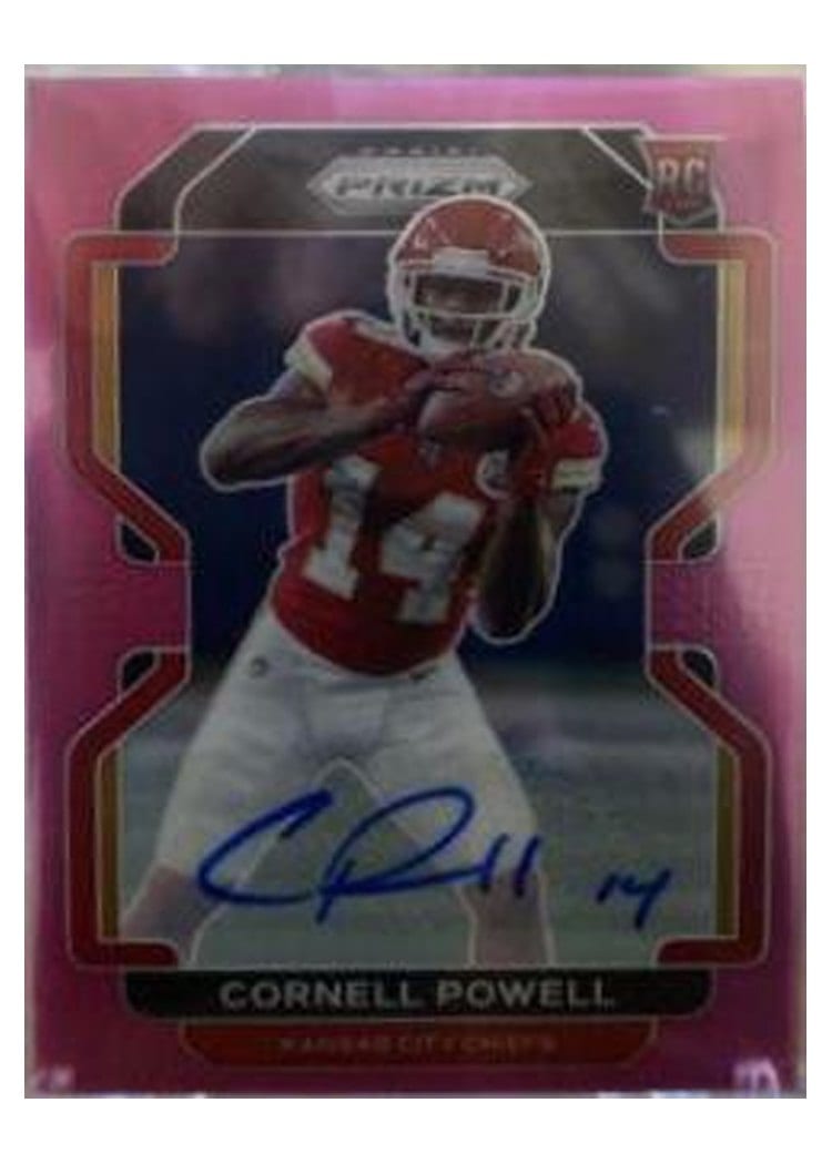 2021 Panini Prizm Base Set Cornell Powell #370 card