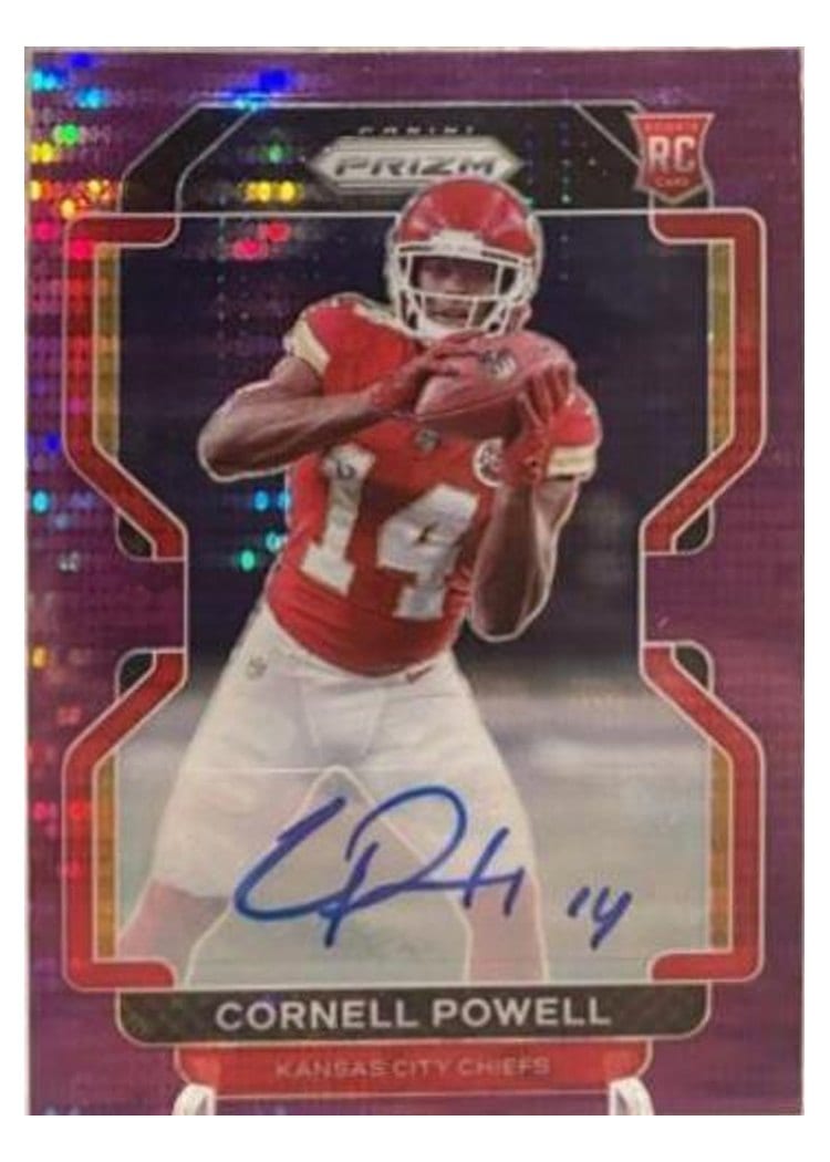2021 Panini Prizm Base Set Cornell Powell #370 card