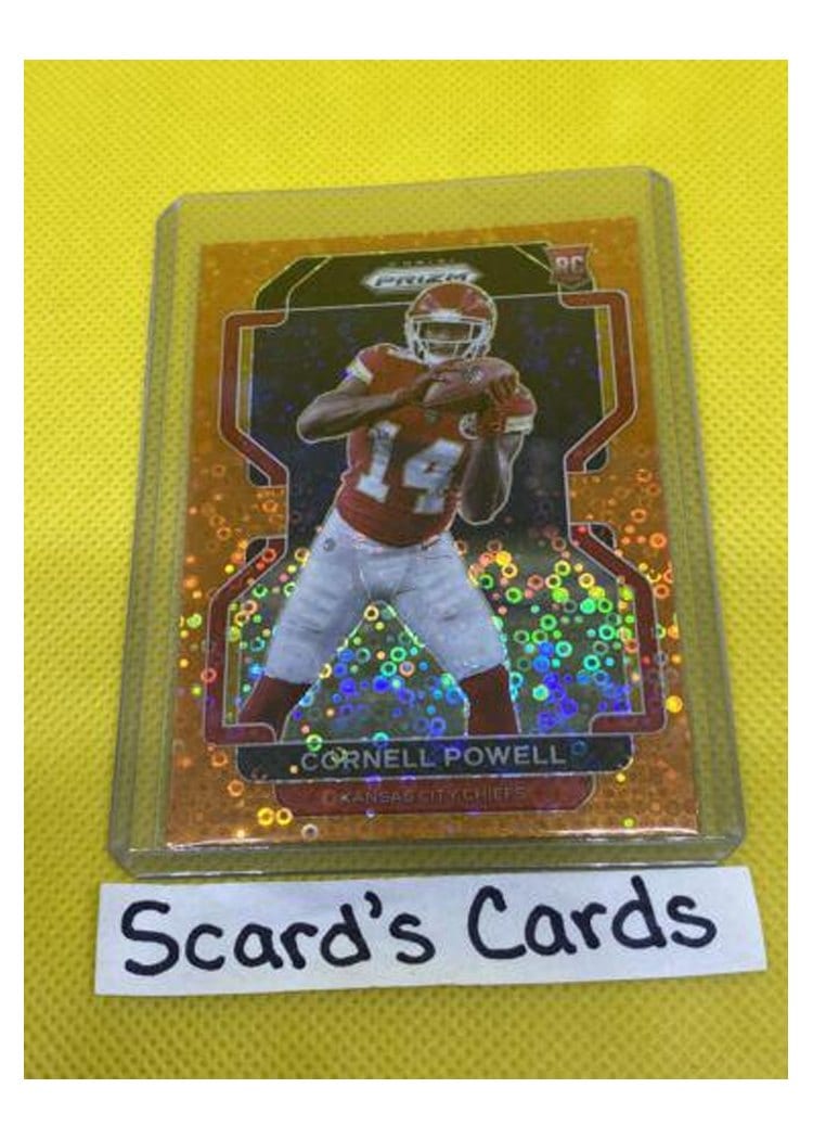 2021 Panini Prizm Base Set Cornell Powell #370 card