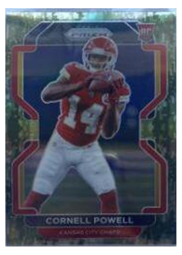 2021 Panini Prizm Base Set Cornell Powell #370 card