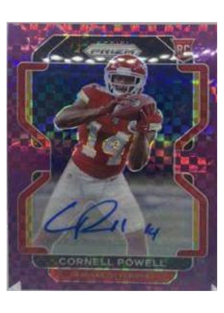 2021 Panini Prizm Base Set Cornell Powell #370 card
