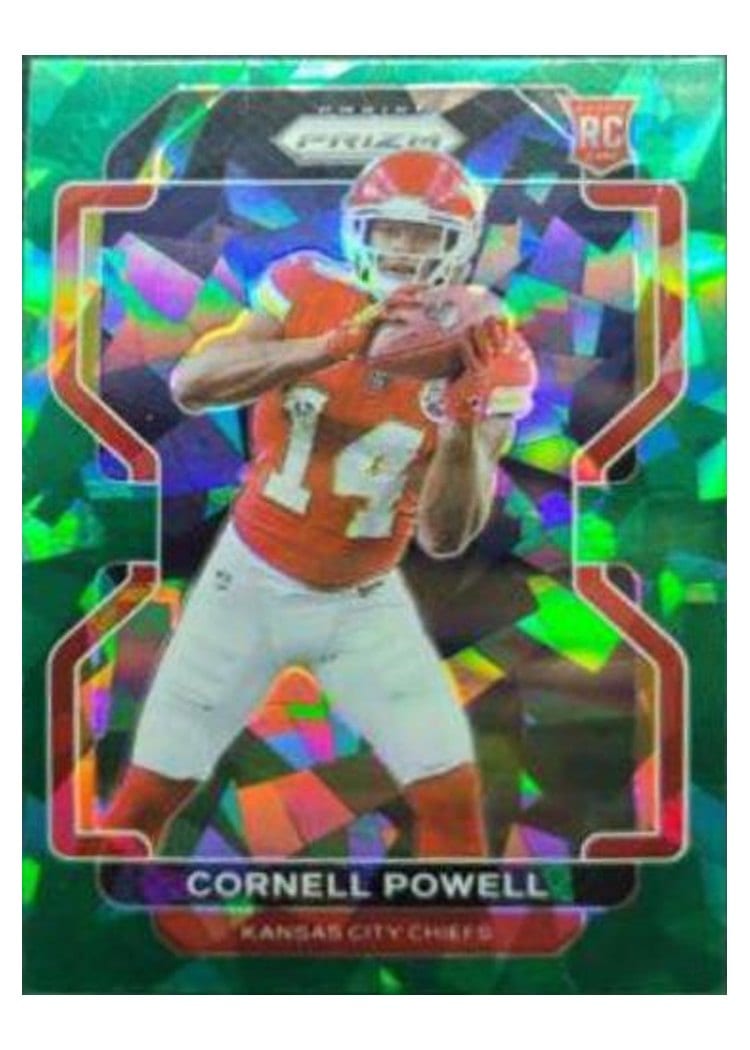 2021 Panini Prizm Base Set Cornell Powell #370 card