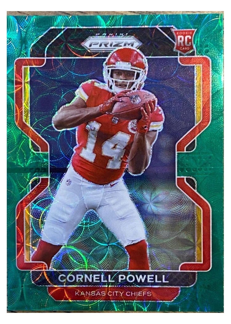 2021 Panini Prizm Base Set Cornell Powell #370 card