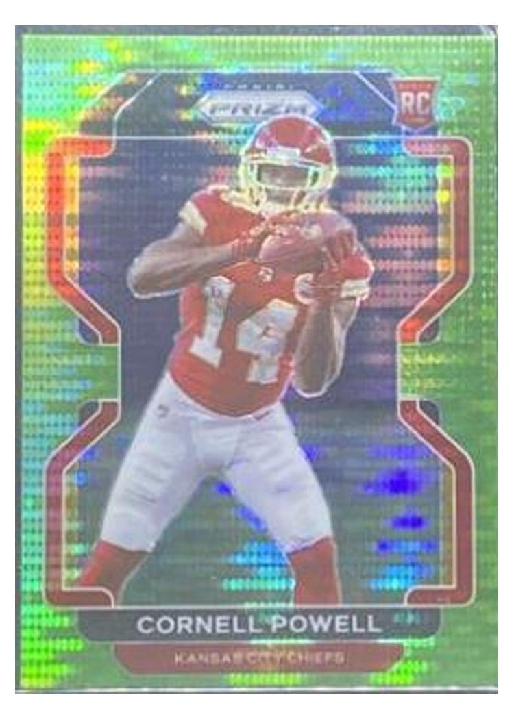 2021 Panini Prizm Base Set Cornell Powell #370 card