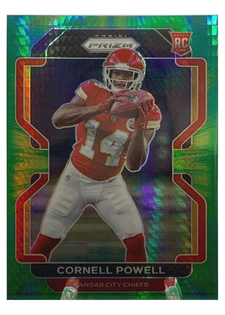 2021 Panini Prizm Base Set Cornell Powell #370 card