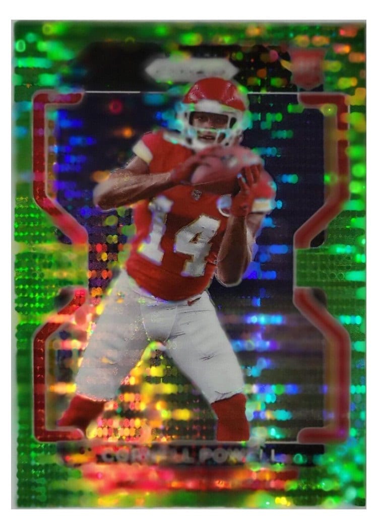 2021 Panini Prizm Base Set Cornell Powell #370 card
