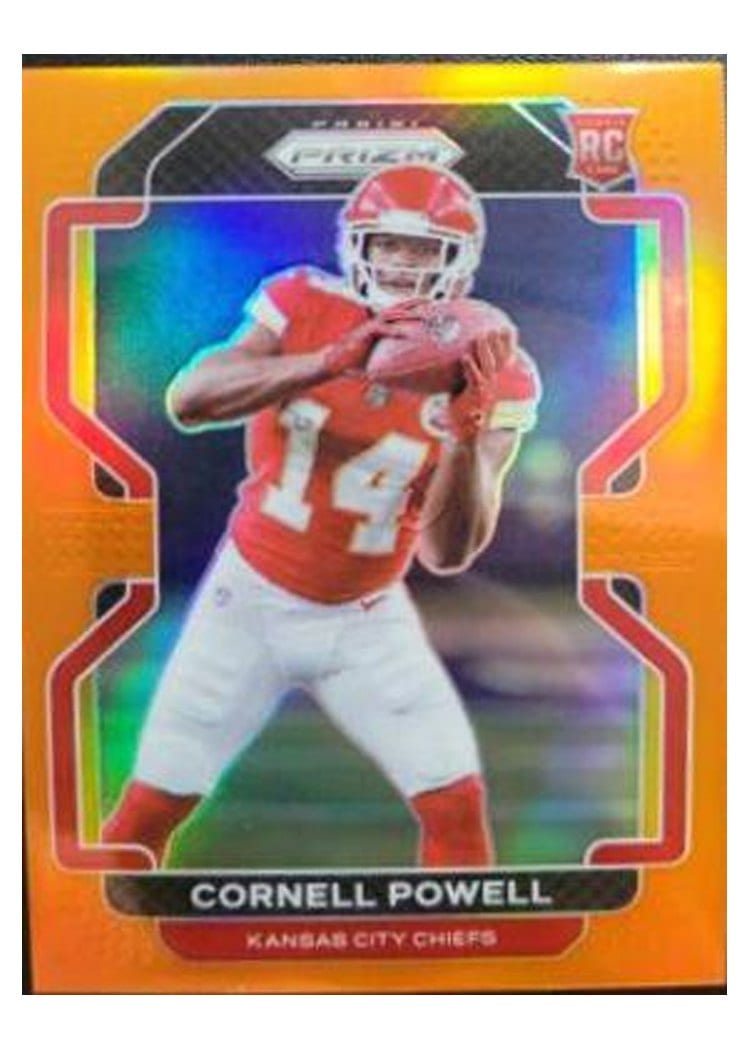 2021 Panini Prizm Base Set Cornell Powell #370 card