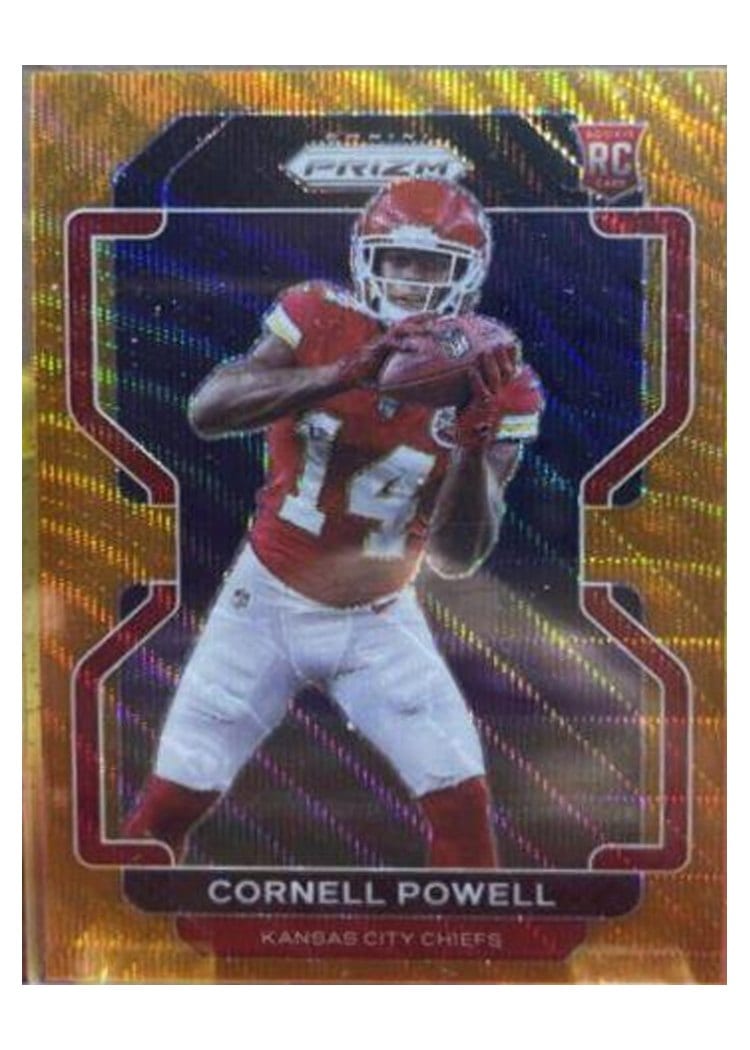 2021 Panini Prizm Base Set Cornell Powell #370 card