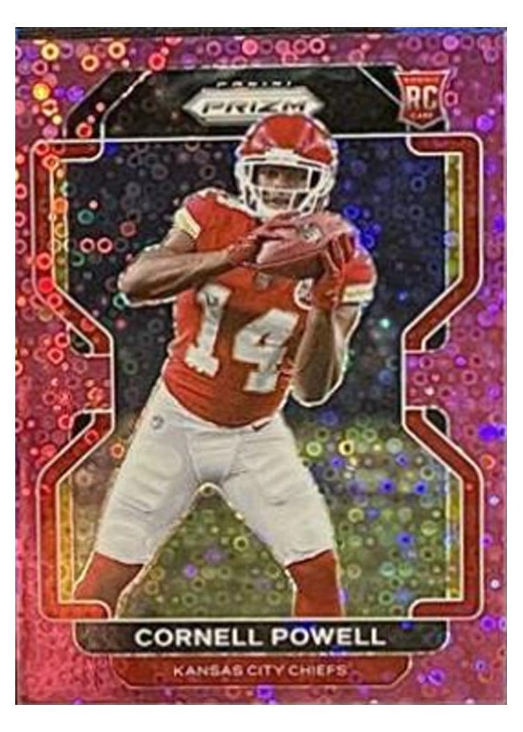 2021 Panini Prizm Base Set Cornell Powell #370 card
