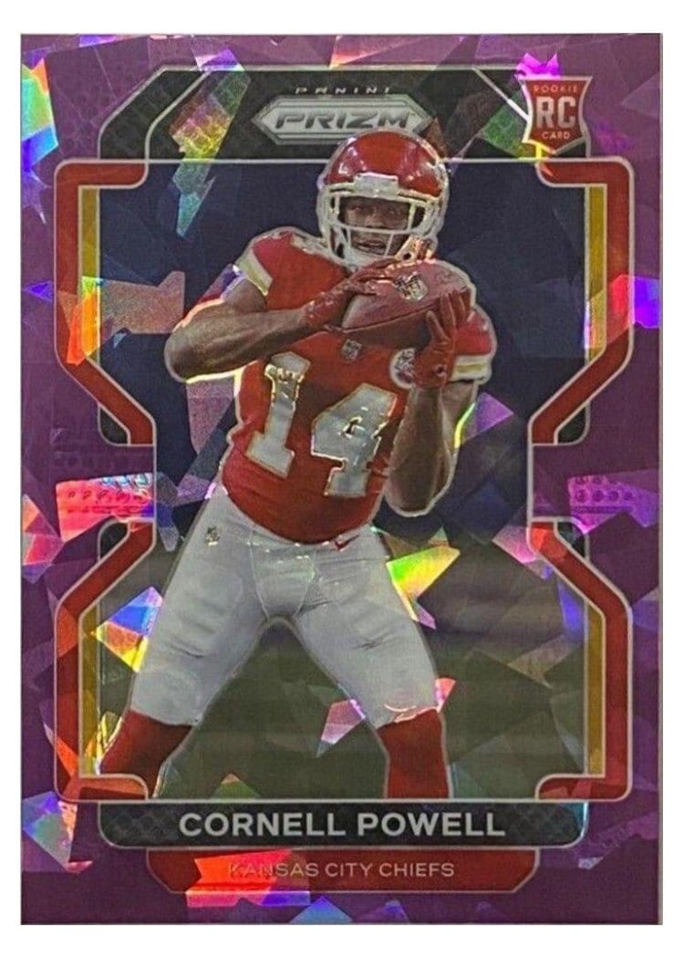 2021 Panini Prizm Base Set Cornell Powell #370 card