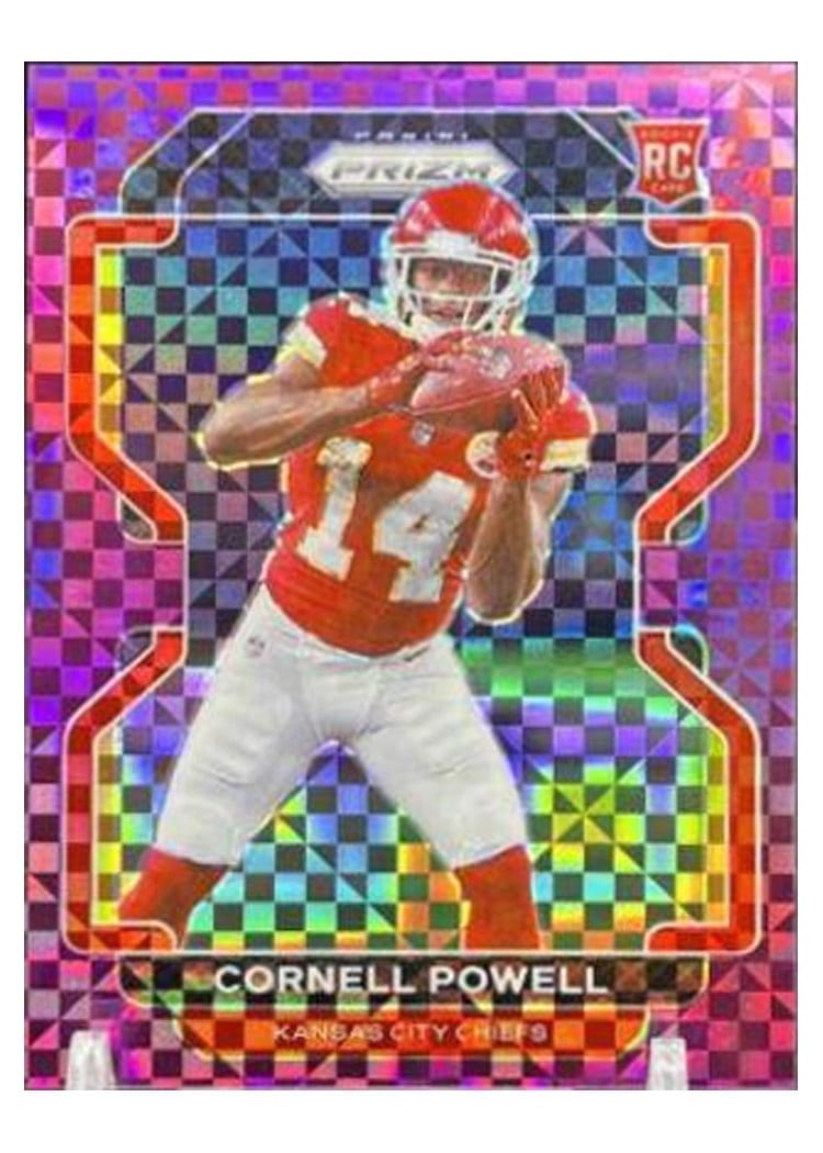 2021 Panini Prizm Base Set Cornell Powell #370 card