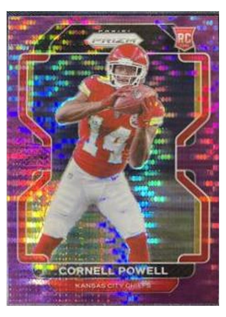 2021 Panini Prizm Base Set Cornell Powell #370 card