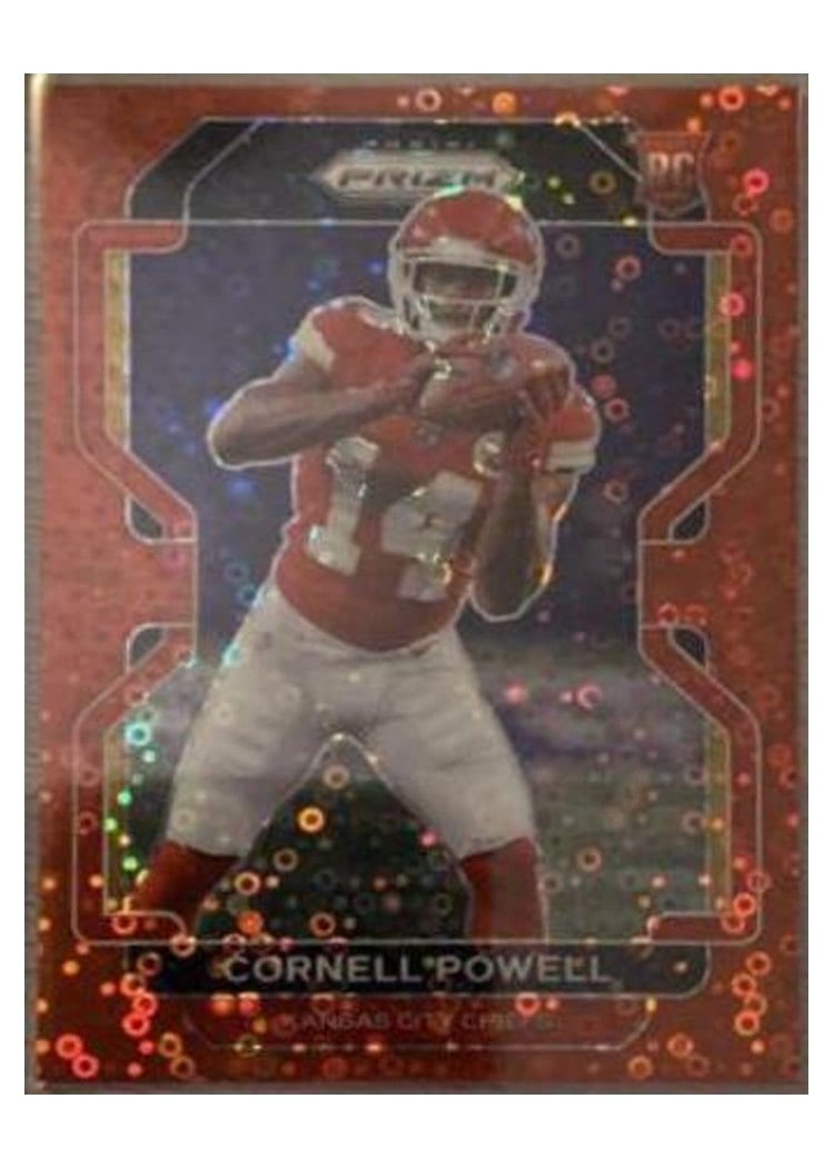 2021 Panini Prizm Base Set Cornell Powell #370 card