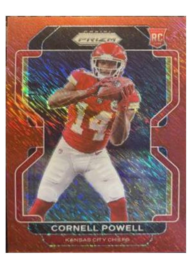 2021 Panini Prizm Base Set Cornell Powell #370 card