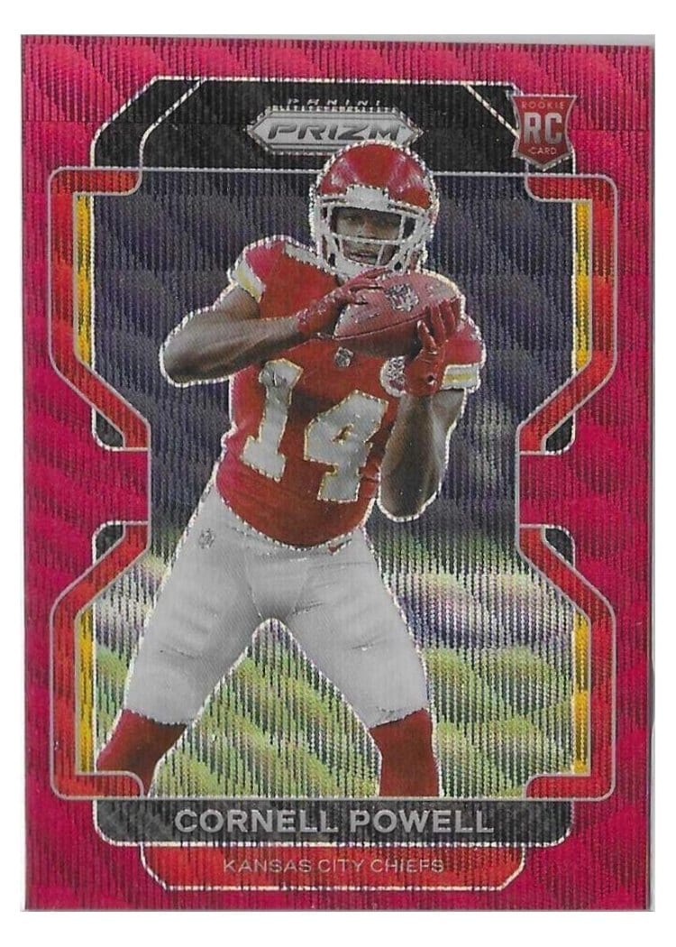 2021 Panini Prizm Base Set Cornell Powell #370 card