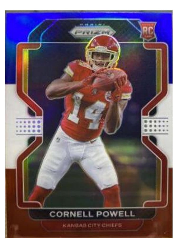2021 Panini Prizm Base Set Cornell Powell #370 card