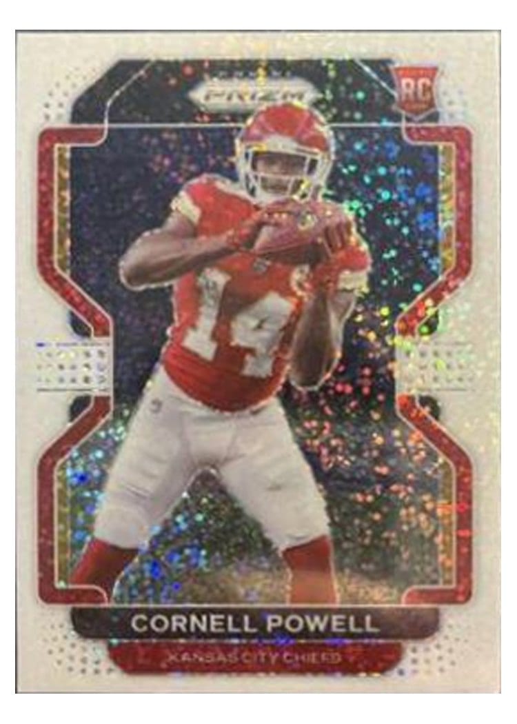 2021 Panini Prizm Base Set Cornell Powell #370 card