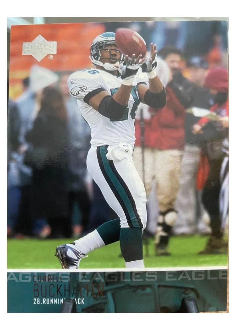 2003 Upper Deck Correll Buckhalter #17 card