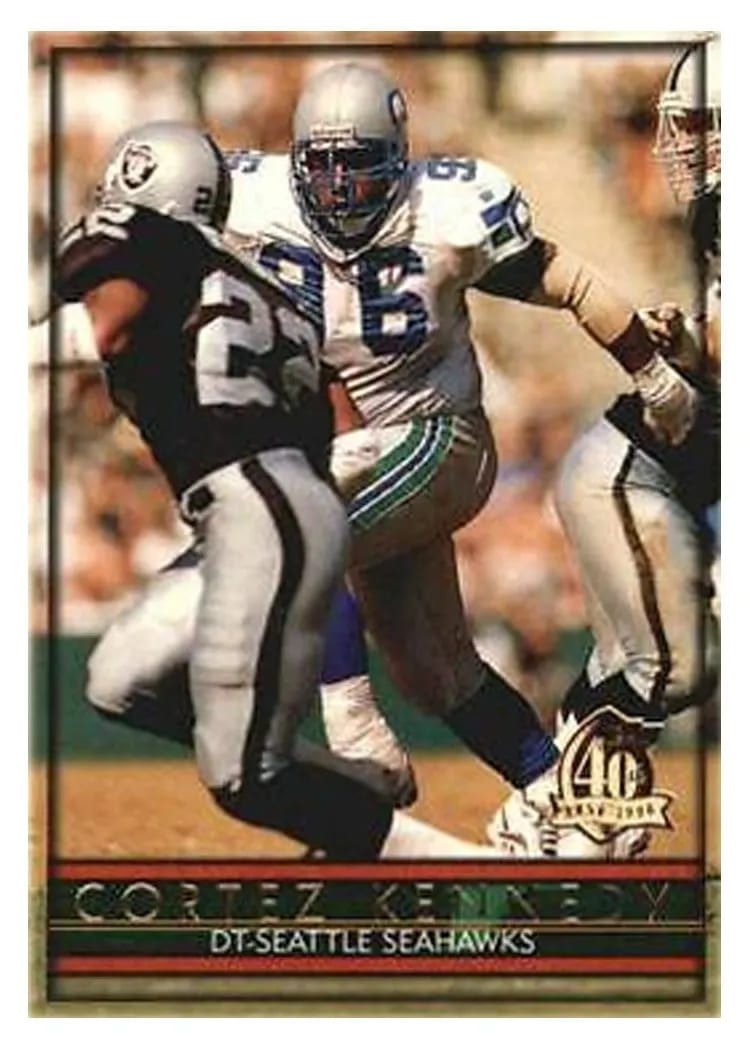 1996 Topps Cortez Kennedy #14 card