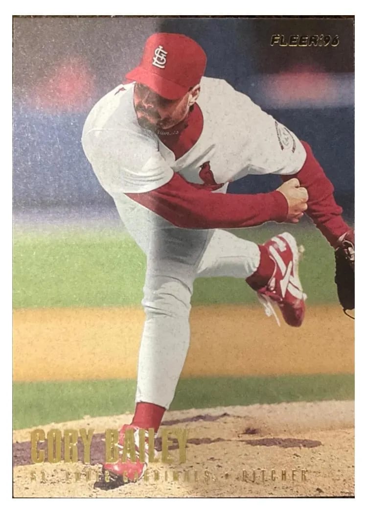 1996 Fleer Update Cory Bailey #U182 card