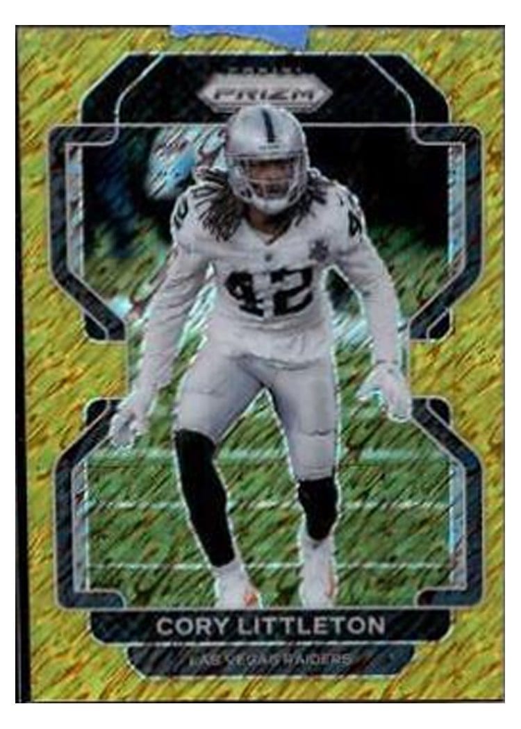 2021 Panini Prizm Base Set Cory Littleton Gold Shimmer #183