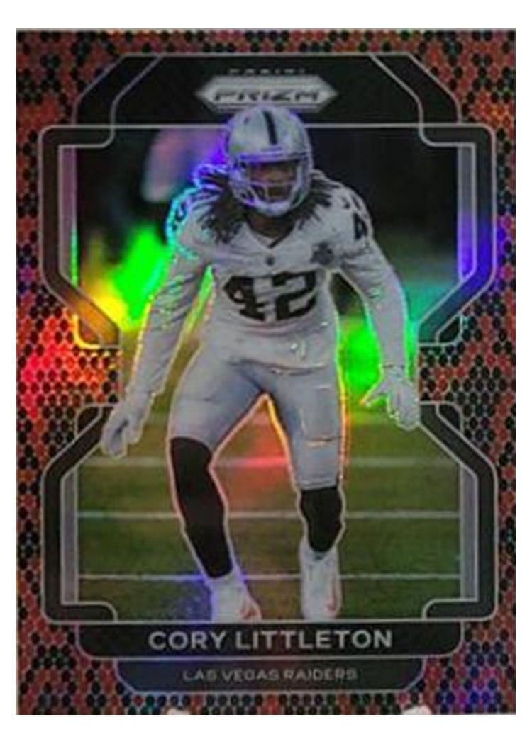 2021 Panini Prizm Base Set Cory Littleton Red Prizm #183
