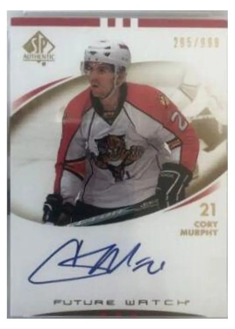 2007 SP Authentic Cory Murphy #216 card