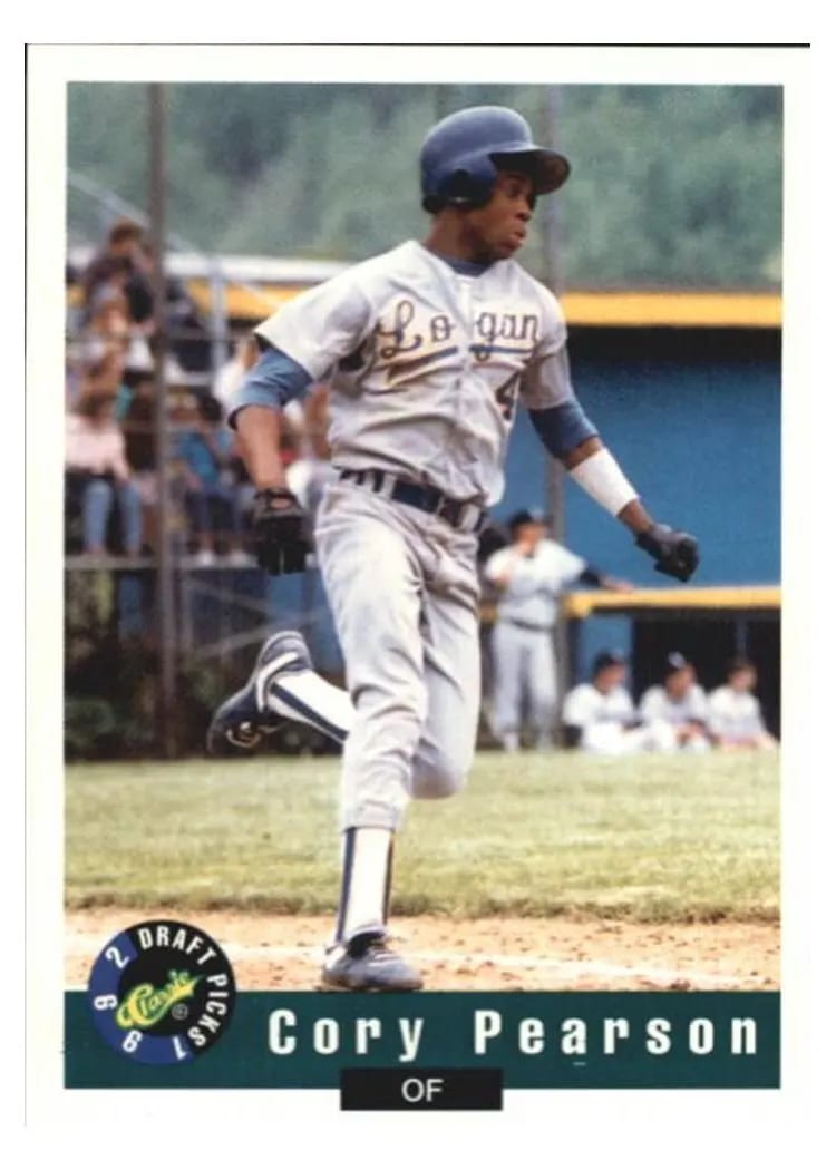 1992 Classic Draft Picks Cory Pearson #82 card