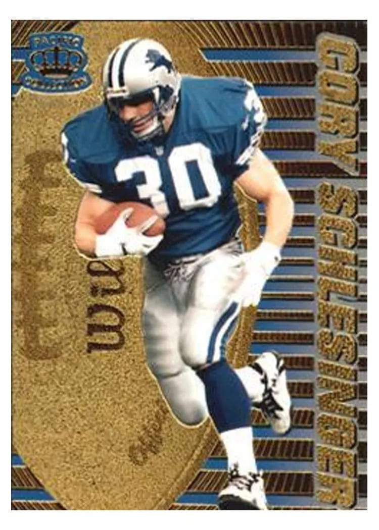 1996 Pacific Dynagon Cory Schlesinger #P-49 card