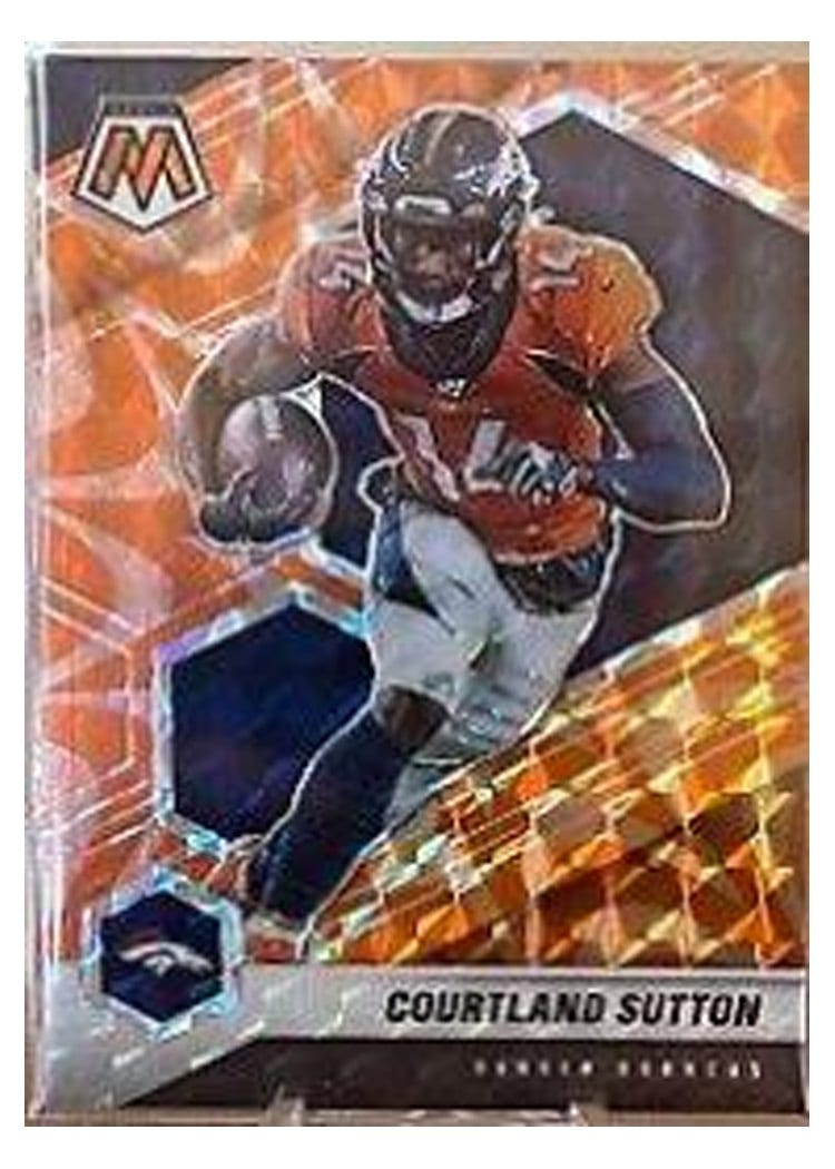 2021 Panini Mosaic Base Set Courtland Sutton #70 card