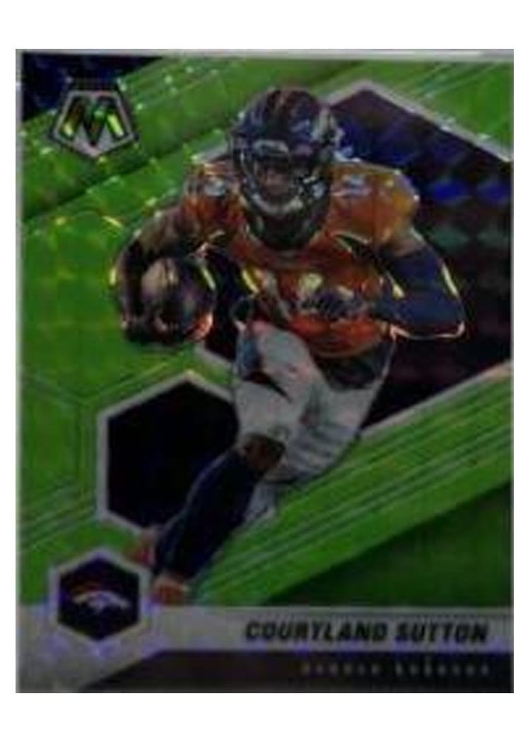 2021 Panini Mosaic Base Set Courtland Sutton #70 card