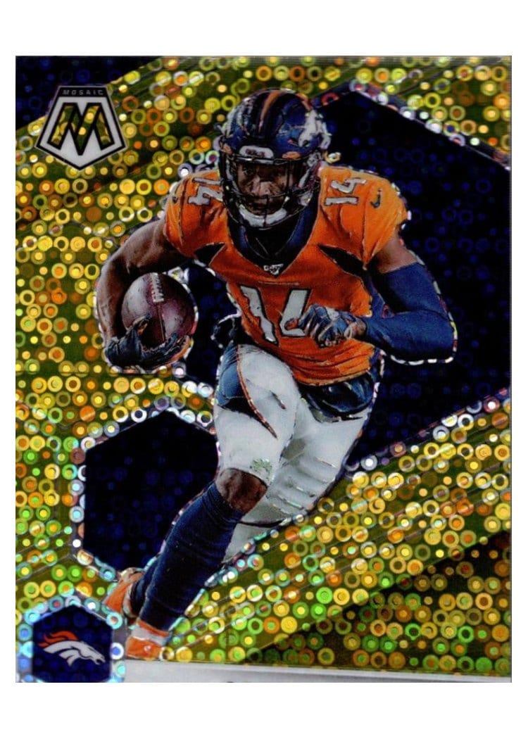 2021 Panini Mosaic Base Set Courtland Sutton #70 card