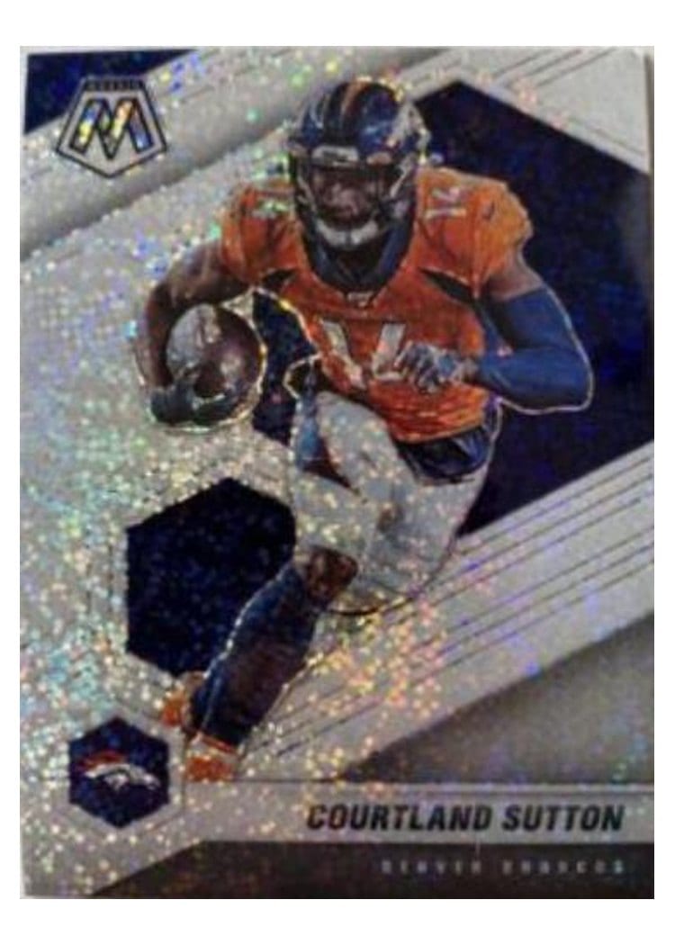 2021 Panini Mosaic Base Set Courtland Sutton #70 card