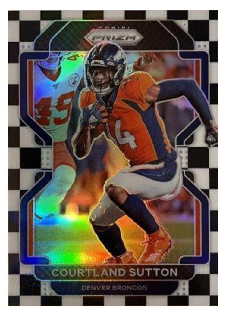 2021 Panini Prizm Base Set Courtland Sutton #198 card
