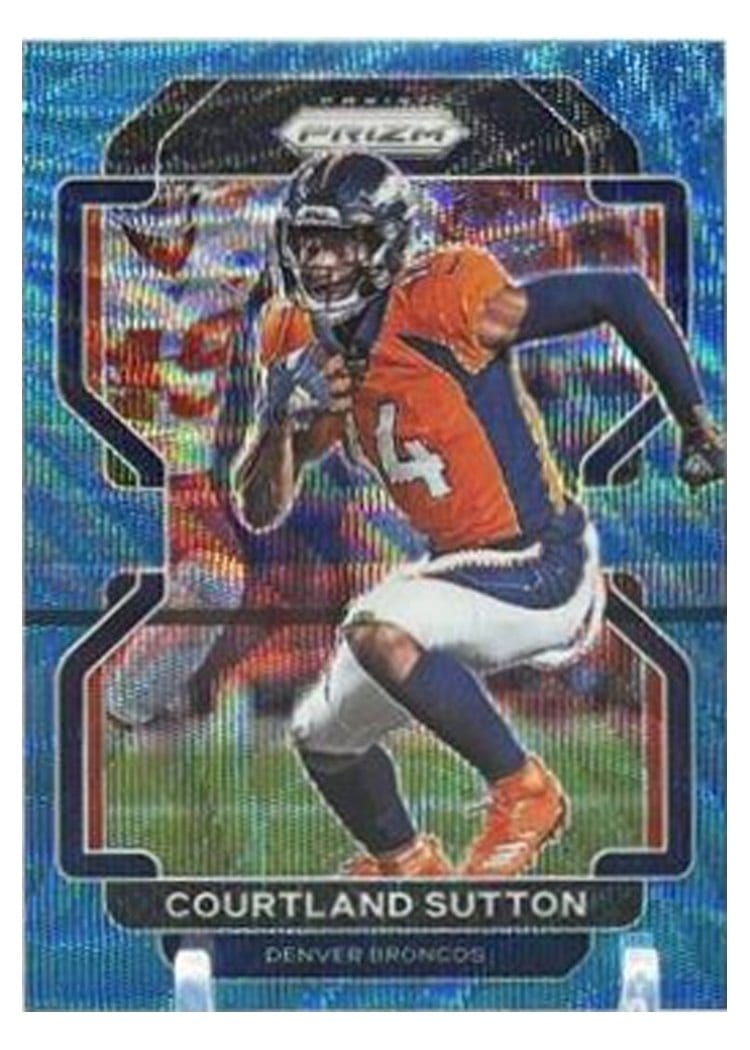 2021 Panini Prizm Base Set Courtland Sutton #198 card