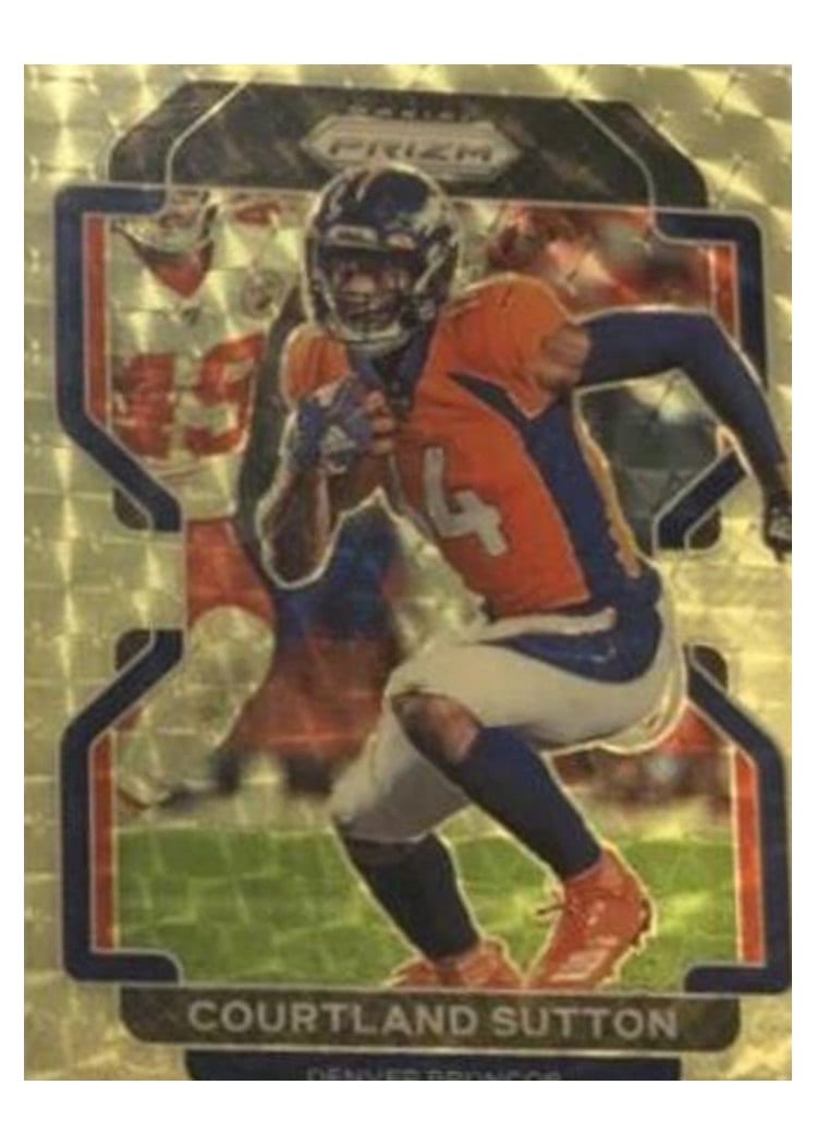 2021 Panini Prizm Base Set Courtland Sutton #198 card