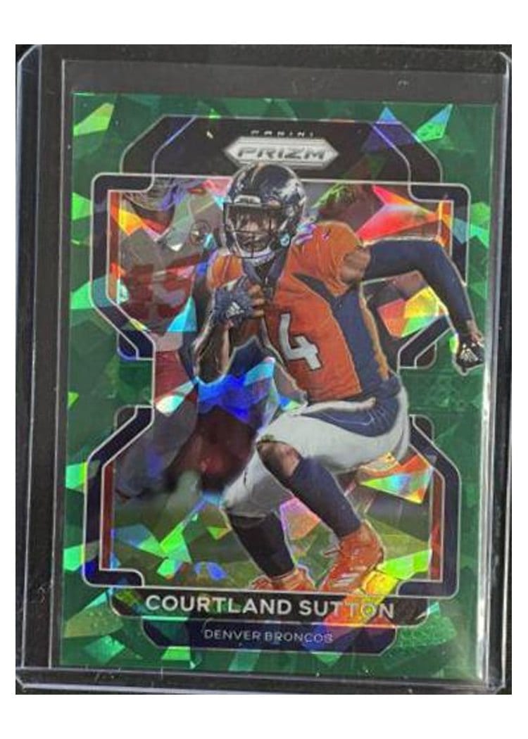 2021 Panini Prizm Base Set Courtland Sutton #198 card